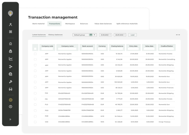 Smooth transaction management