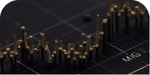 Firefly payment automation hub black plastic glass rectangles microsheme black color Realistic neumo 6