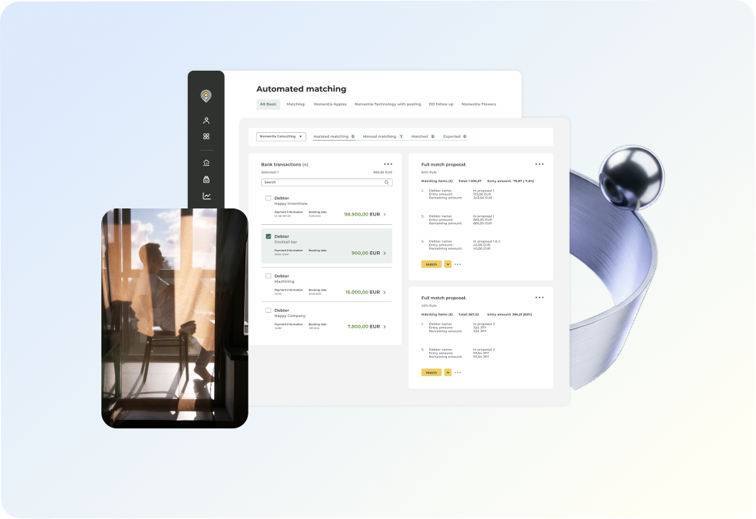 Manual reconciliation