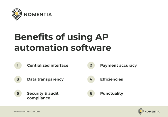 Benefits of using AP automation software
