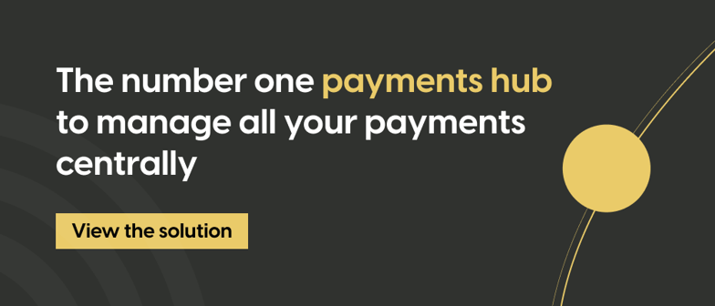 Payments hub solution banner