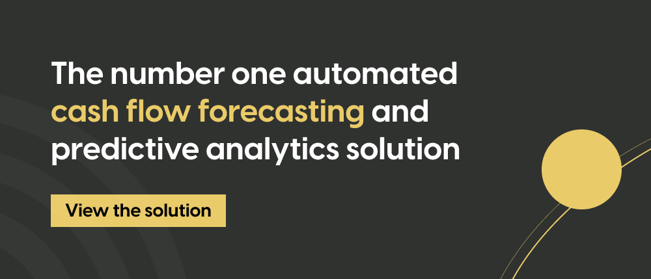 Cash flow forecasting solution