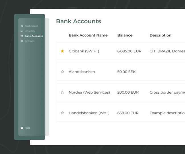Bank Connectivity