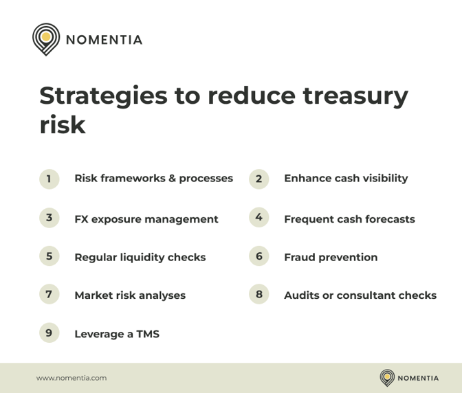Treasury risk management strategies