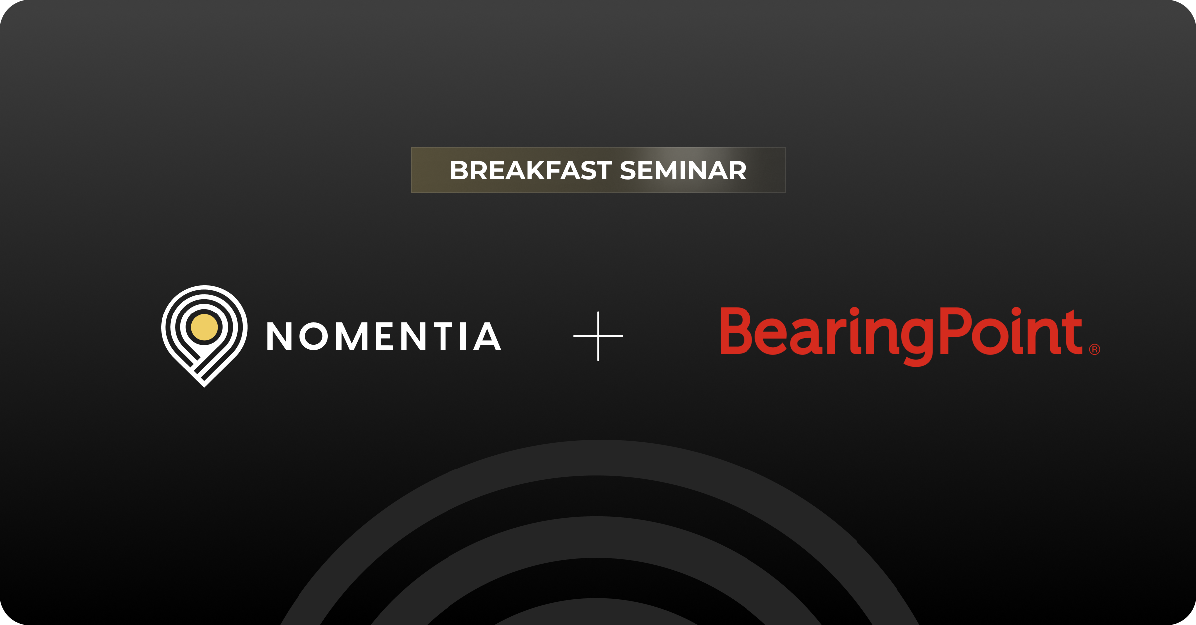Bearing Point: Breakfast Seminar