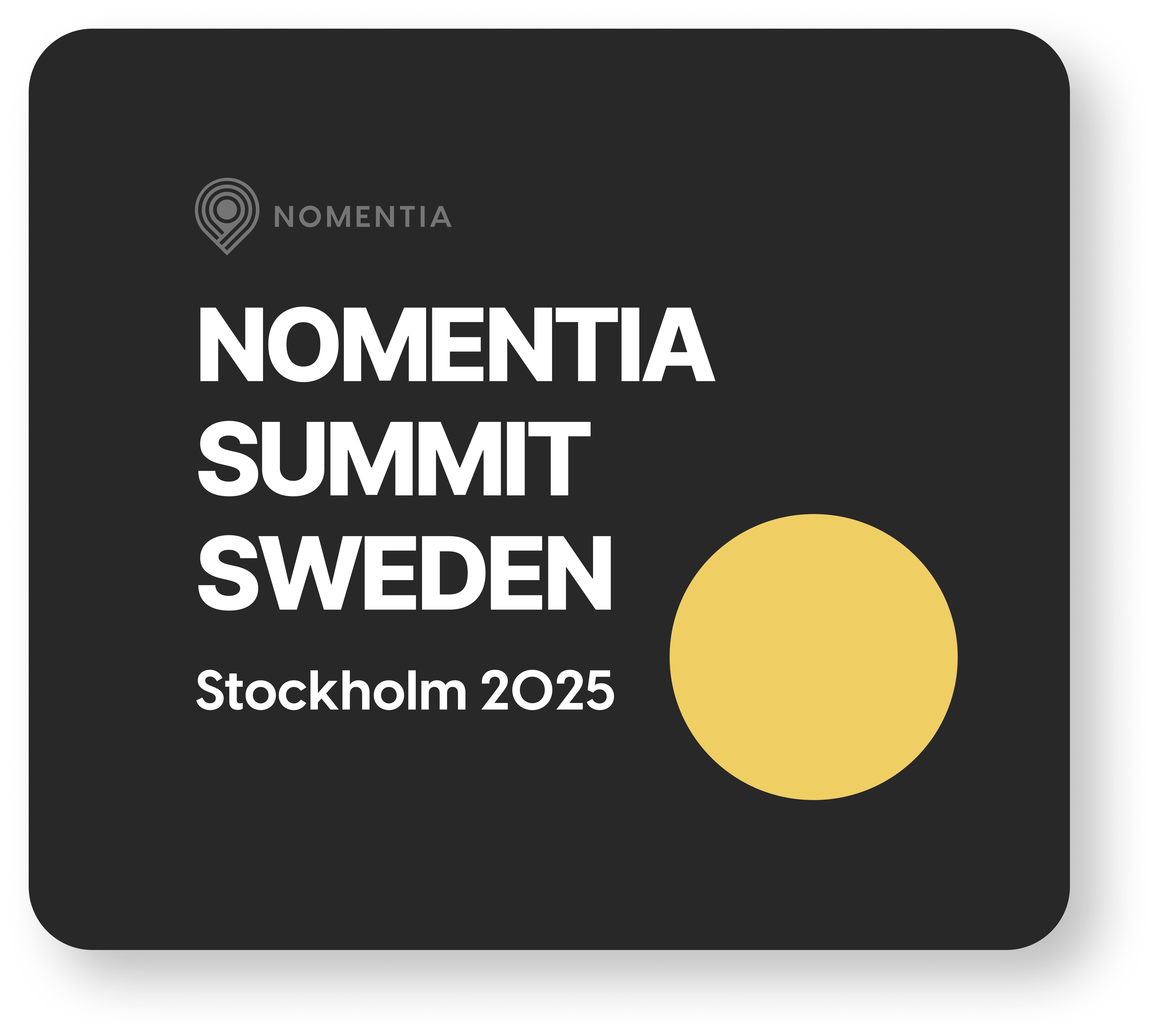 Nomentia Summit Sweden