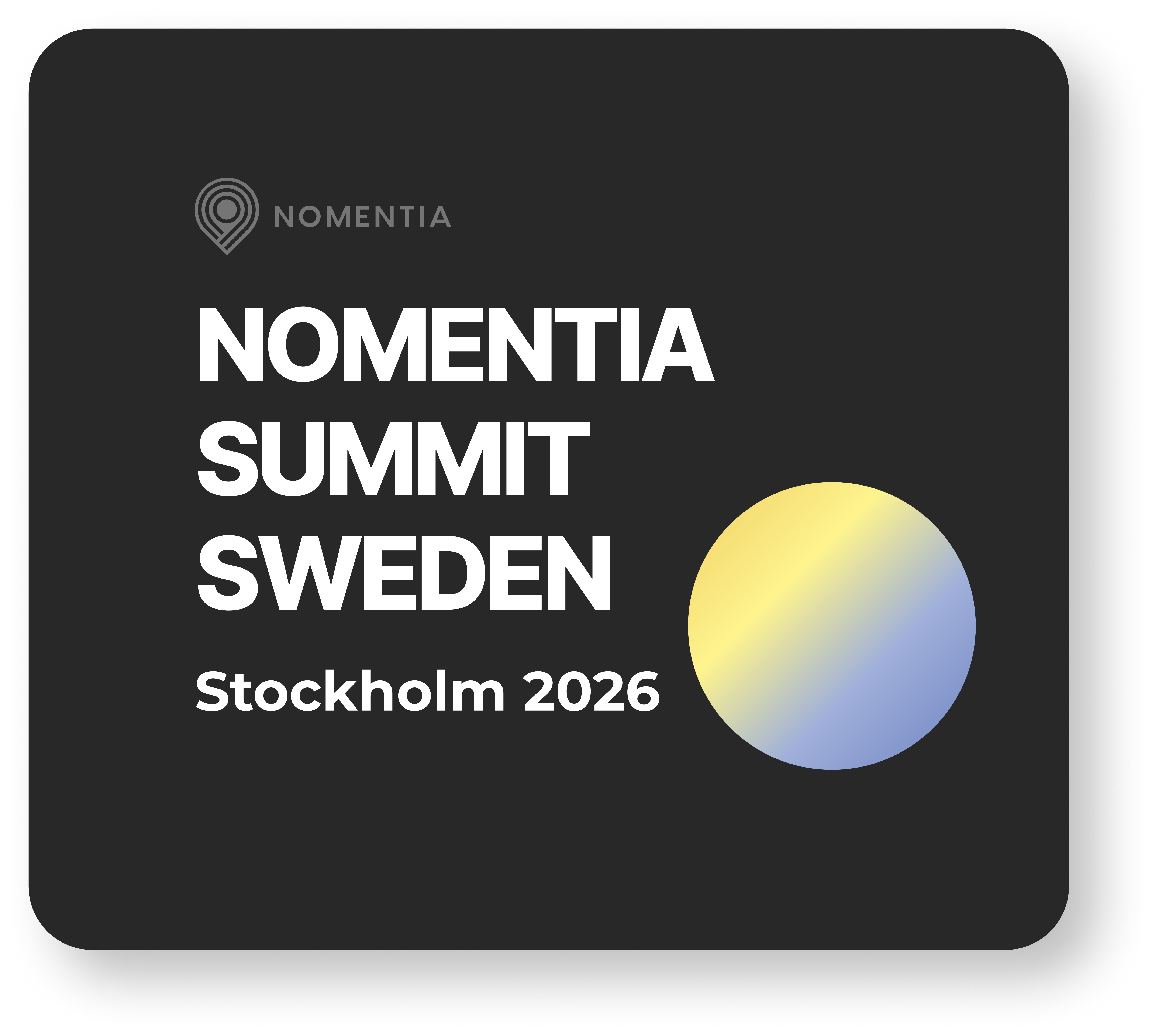 Nomentia Summit Sweden