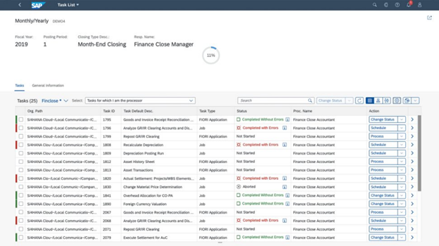 SAP Screenshot